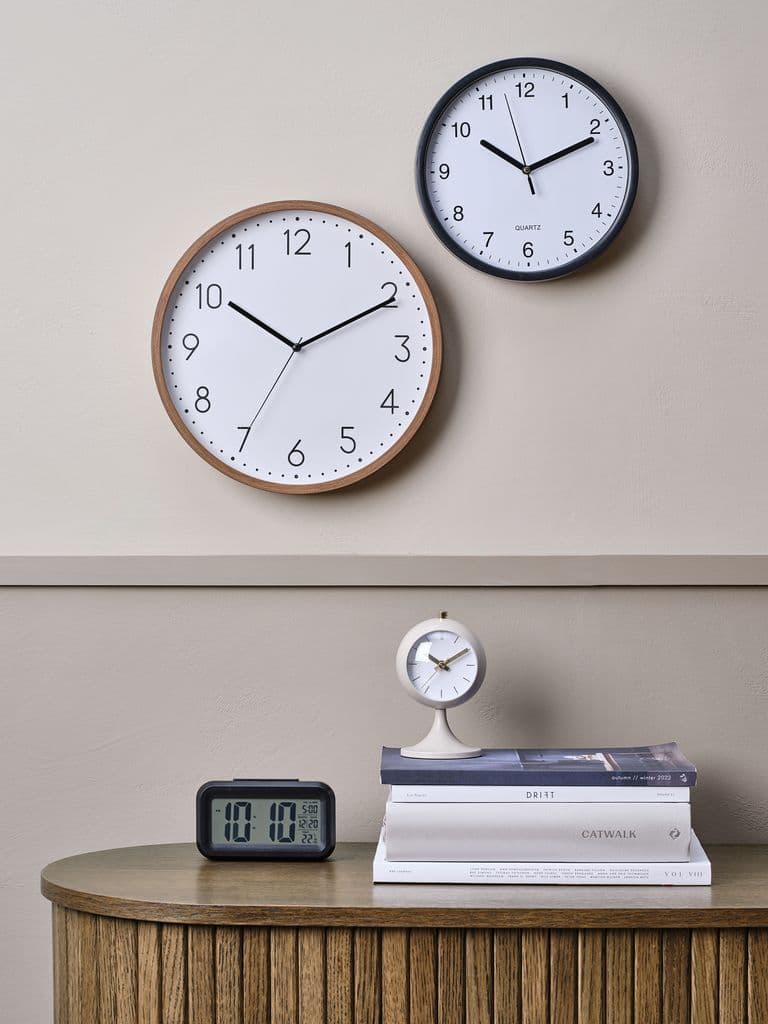Reloj de pared ASKILD Ø30cm marrón