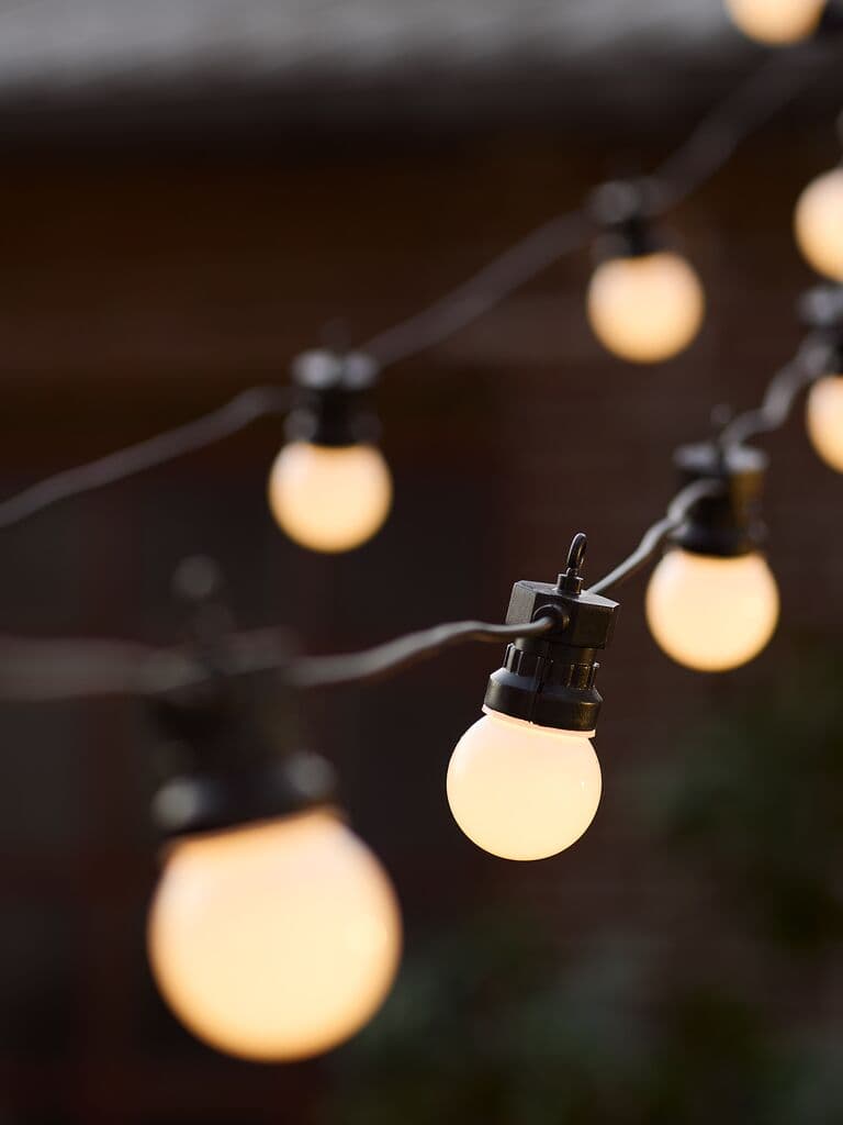 Guirnalda de luces exterior TERNE extensible L670cm 20 LED