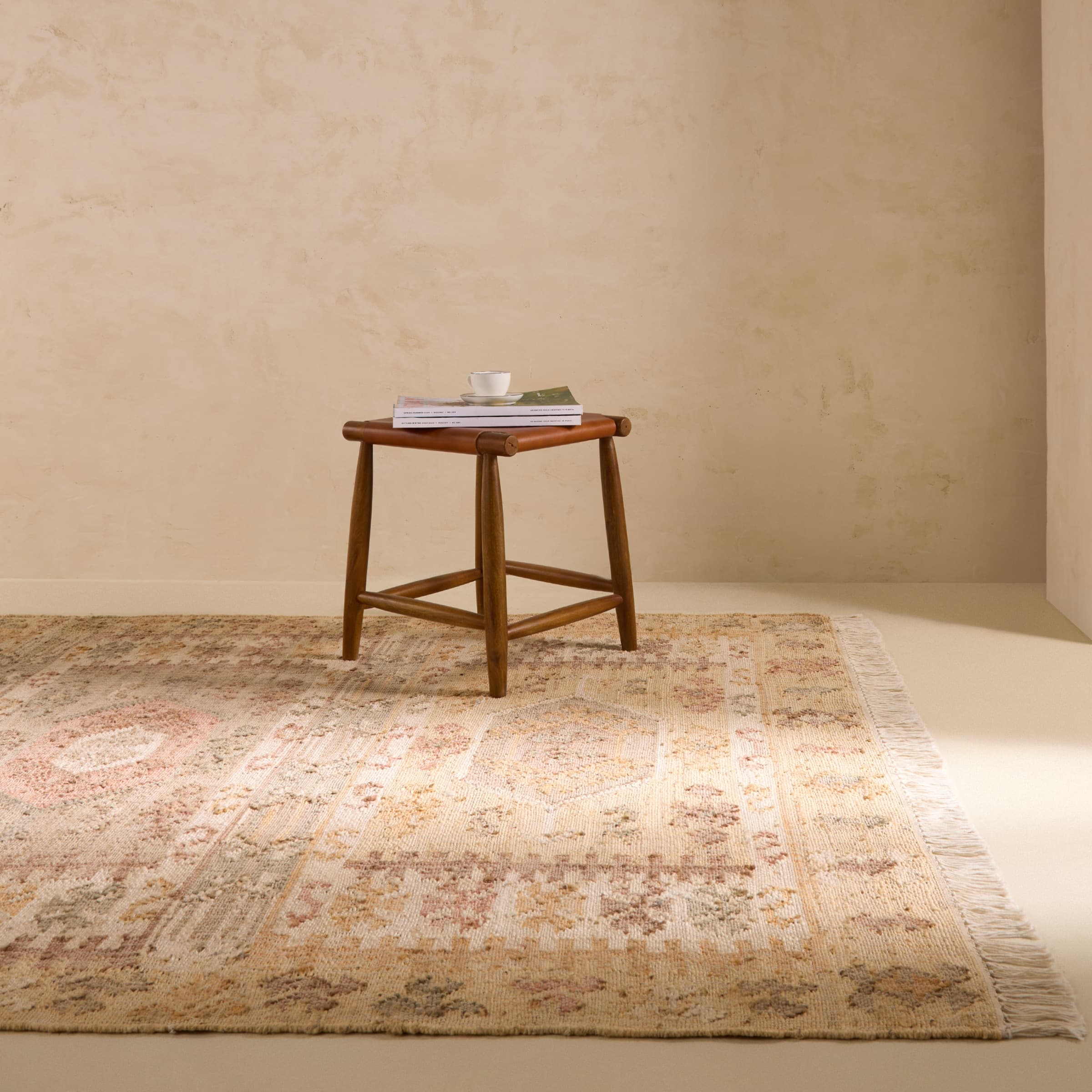 Alfombra Kilim Bursa de estilo étnico