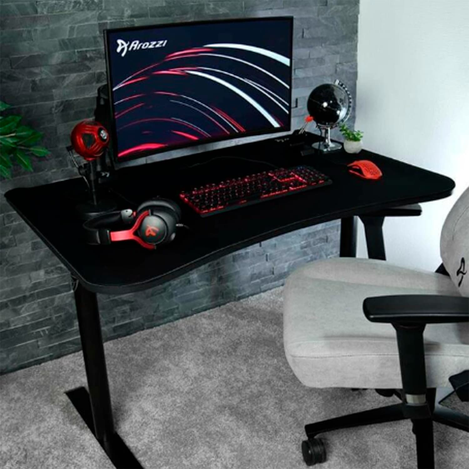 Escritorio Gaming Arozzi Arena Fratello Negro