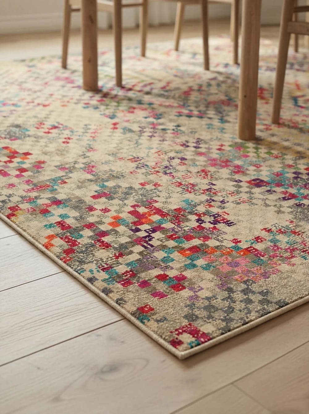 alfombra multicolor grande, alfombra 240x340 moderna