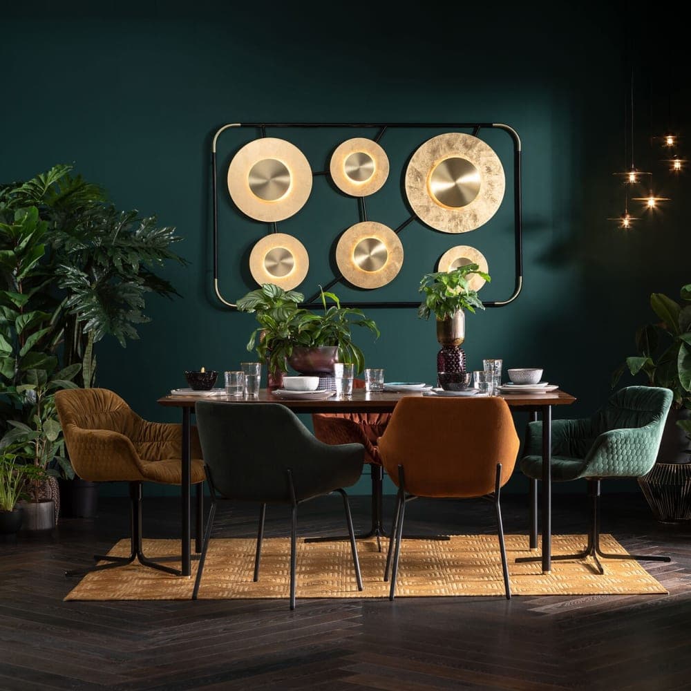 silla comedor verde, silla con reposabrazos moderna