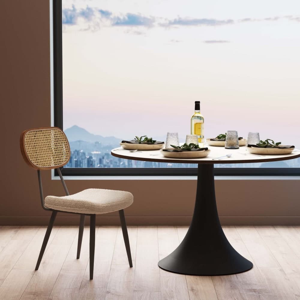 silla rosali crema, silla comedor rejilla