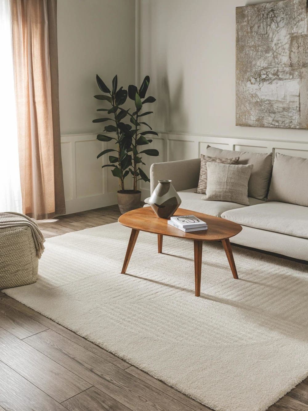 alfombra crema 160x230, alfombra salón beige