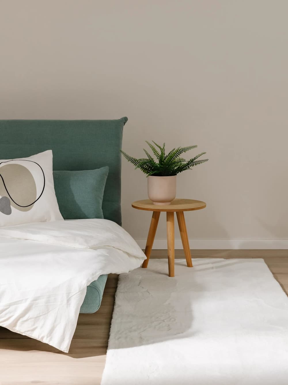 alfombra piel crema, alfombra pelo corto beige