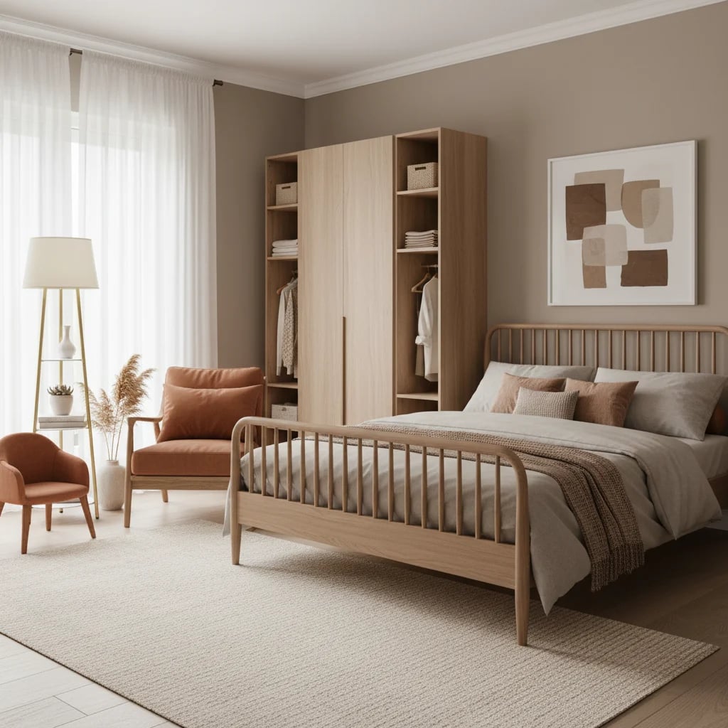 Dormitorio Santuario Sereno: una estancia comprable