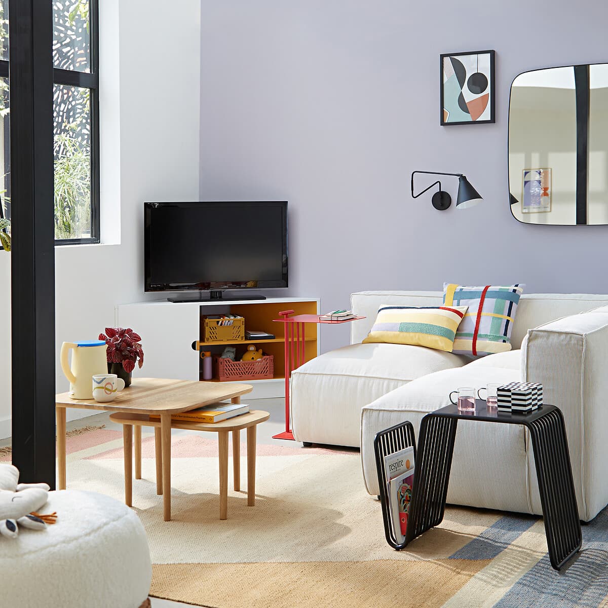 mesas centro nido madera, mesas auxiliares salón pequeñas