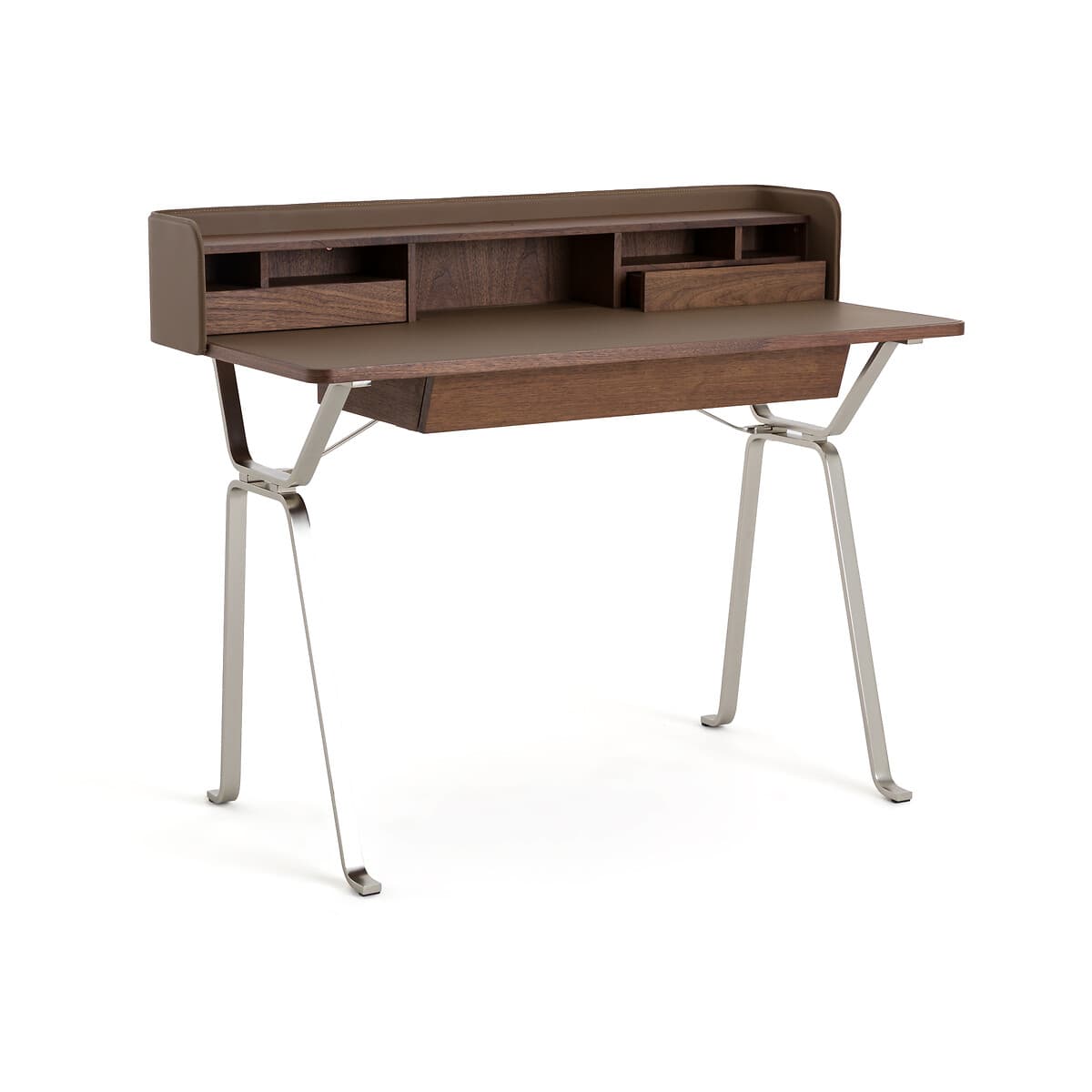 Escritorio Madera Marrón y Metal