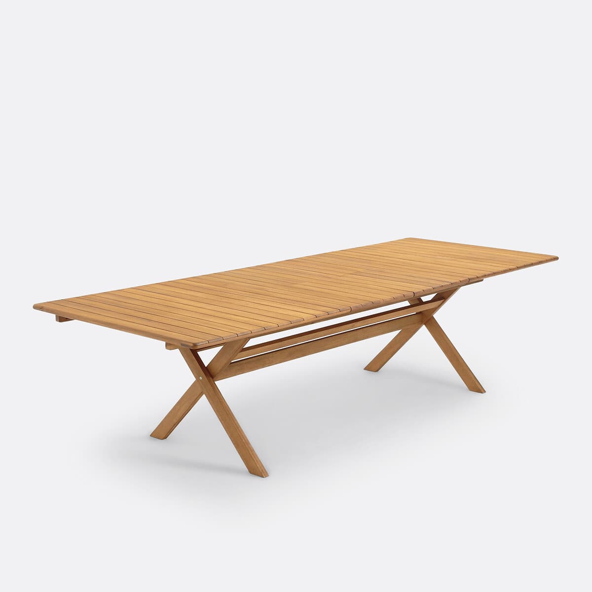 Mesa de comedor rectangular de madera