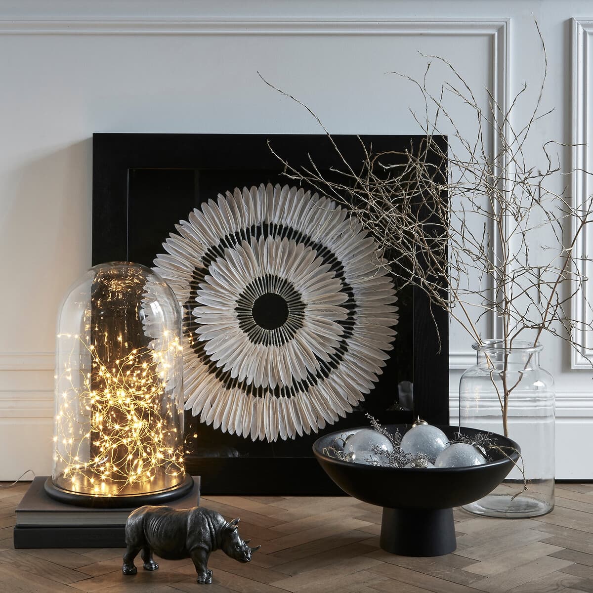 lámpara cristal led decorativa, lámpara campana de cristal