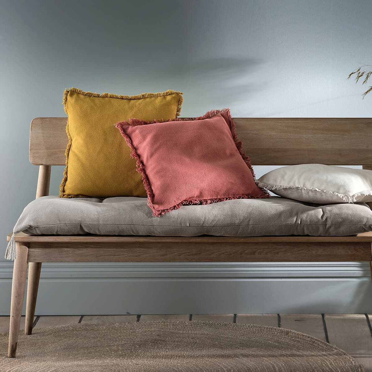 banco madera clara, banco estilo nordico