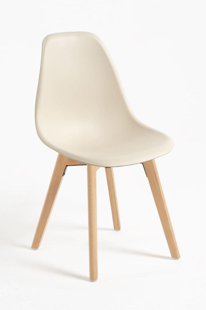 Silla de Comedor Nórdica con Asiento Ergonómico