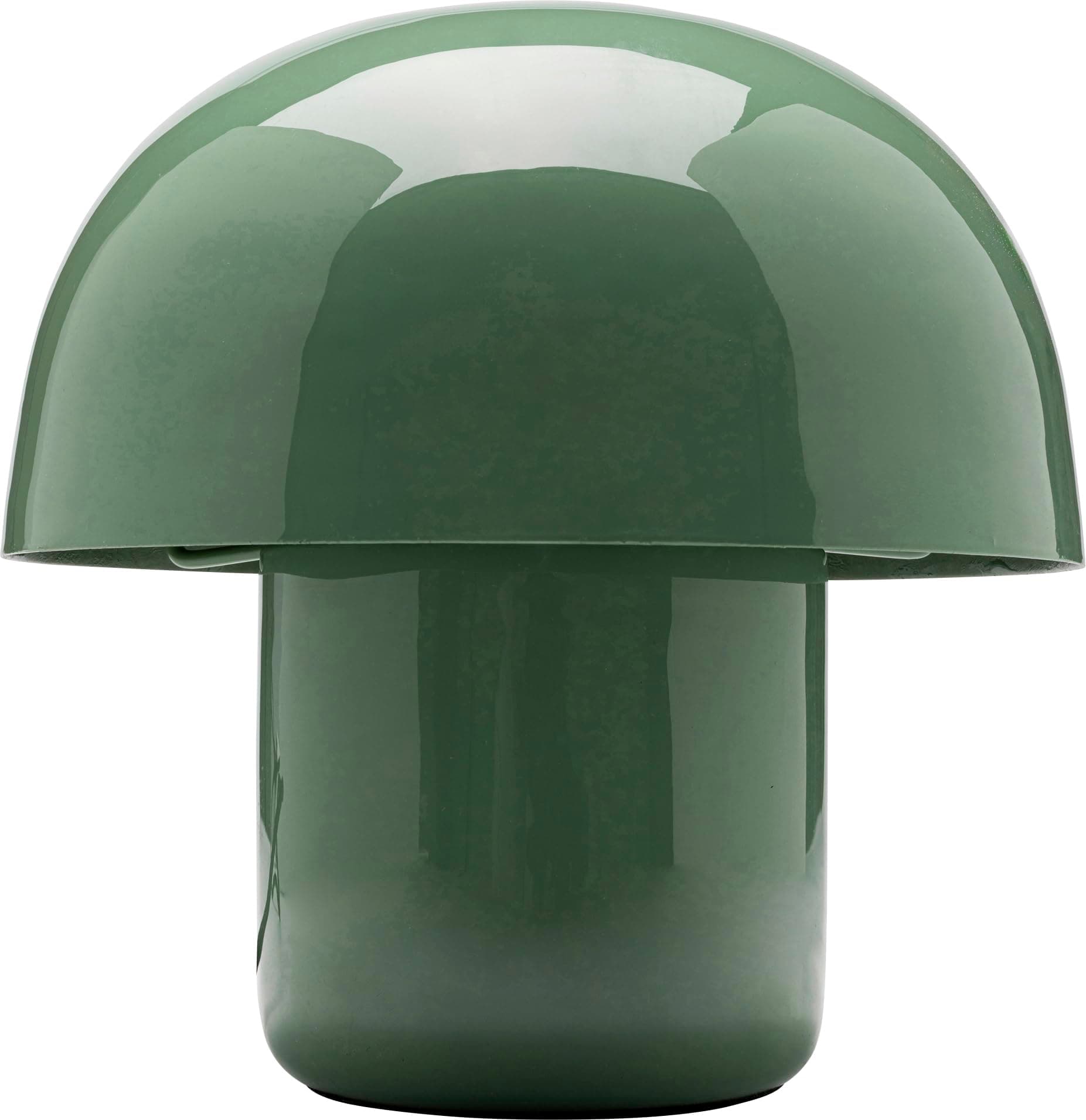 Lámpara de mesa seta verde